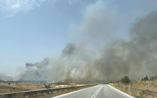 Βόλος: Σε εξέλιξη μεγάλη πυρκαγιά στο Βελεστίνο - Έντονη ανησυχία για τις κτηνοτροφικές μονάδες 