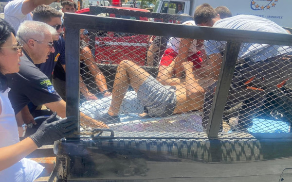 Χαλκιδική: Ασθενής μεταφέρθηκε με καρότσα γιατί το ασθενοφόρο δεν είχε πλήρωμα (φωτ.)