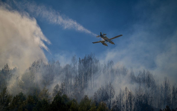 Ηλεία: Βελτιωμένη εικόνα στα μέτωπα των πυρκαγιών