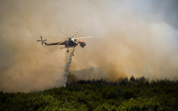 Σε «πορτοκαλί» συναγερμό για πυρκαγιά έξι περιφέρειες: Υψηλός κίνδυνος για Θεσσαλονίκη, Χαλκιδική