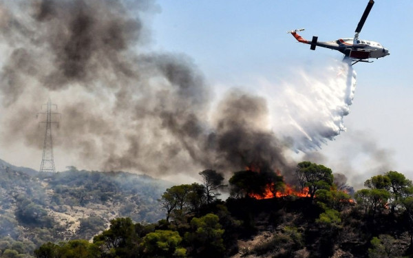 Χ. Βυτινιώτης για Λουτράκι: Περισσότερα από 40 σπίτια και πάνω από 15.000 στρέμματα έχουν καεί
