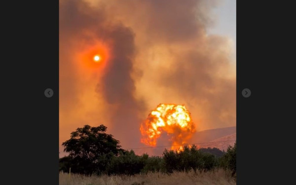 Εκρήξεις στη Ν. Αγχίαλο: Νέα βίντεο ντοκουμέντο - Το ωστικό κύμα σαρώνει τα πάντα