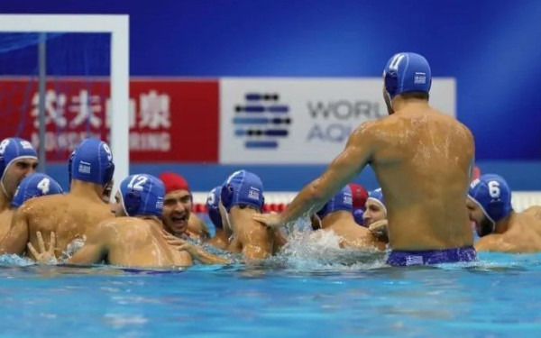 Πόλο: Τεράστια νίκη και μεγάλη πρόκριση της Εθνικής ανδρών στην τετράδα του παγκοσμίου πρωταθλήματος (βίντεο)