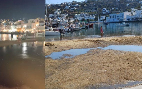 Γέμισε βοθρολύματα η Μύκονος - Δείτε φωτογραφίες 