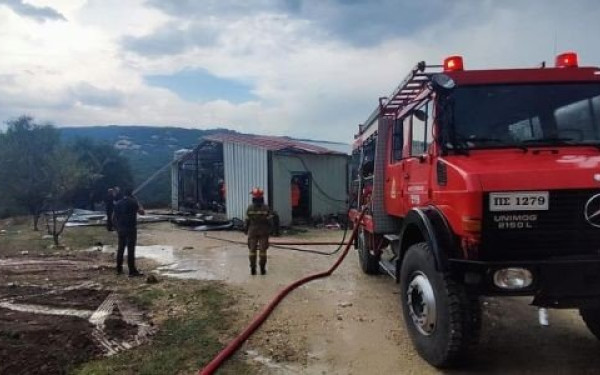 Έκρηξη σε πτηνοτροφείο: Στο νοσοκομείο Παπανικολάου διακομίσθηκε ο 40χρονος