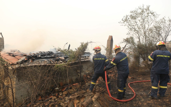 Αλεξανδρούπολη: Πύρινη λαίλαπα σε τέσσερα μέτωπα - Έκλεισε πάλι η Εγνατία Οδός