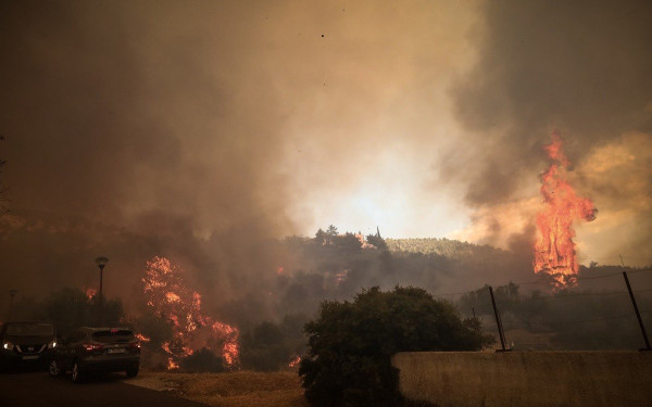 Νέα φωτιά στην Καβάλα: Εκκενώνεται ο Άγιος Κοσμάς 