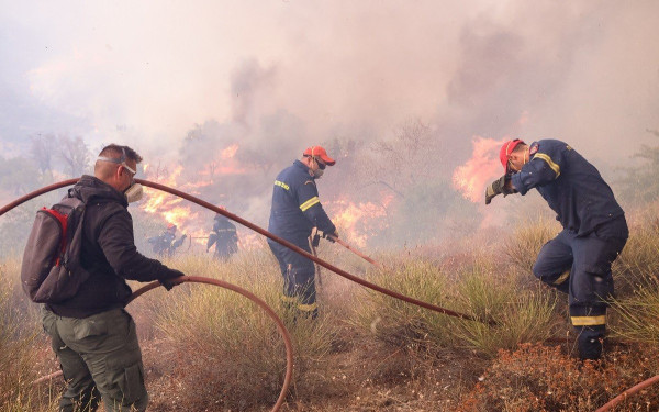 Πυρκαγιές σε αγροτοδασικές εκτάσεις σε Κρανίδι Αργολίδας, Ρίγανη Αιτωλοακαρνανίας, Νεοχώρι Μεσσηνίας