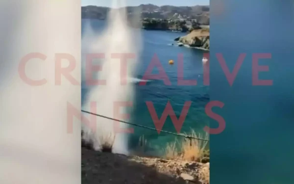 Ηράκλειο: Eξουδετέρωση νάρκης του ΒΠΠ σε παραλία (βίντεο)