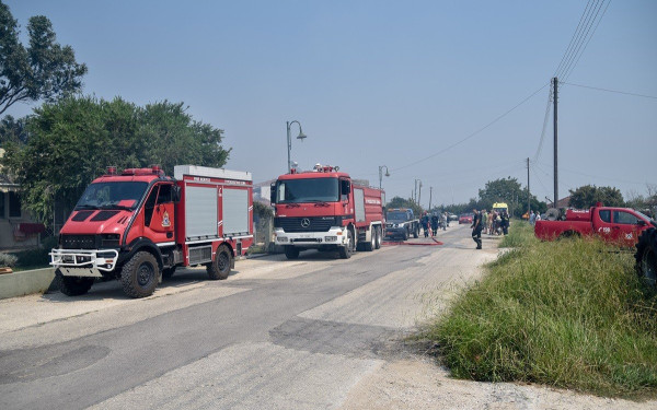 Χαλκιδική: Νέα αναζωπύρωση στο μέτωπο της Ολύνθου