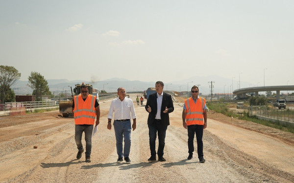 Τζιτζικώστας: Τις επόμενες μέρες δίνουμε στην κυκλοφορία την οδό Πόντου στον ανισόπεδο κόμβο Κ16 (φωτ.)