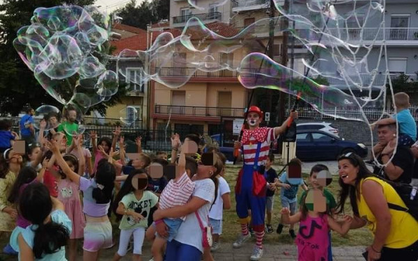 Θέρμη: Αναβάλλεται λόγω καιρού το Bubble Show