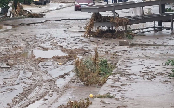 Κακοκαιρία «Daniel»: Έσπασε ανάχωμα του Πηνειού - Μήνυμα από το 112 για Βρυότοπο και Αμπελώνα (βίντεο)