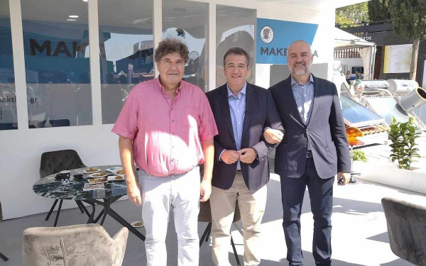 87η ΔΕΘ: Απ. Τζιτζικώστας και Λ. Κυρίζογλου στο περίπτερο της «ΜτΚ» και του makthes.gr