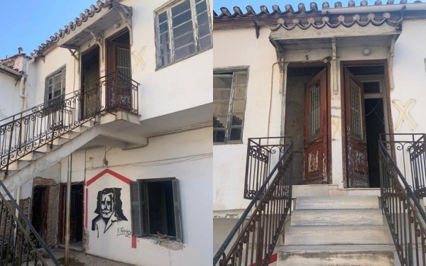 Αποκαθίσταται η ιστορική Οικία του Κωστή Παλαμά - Δείτε φωτογραφίες