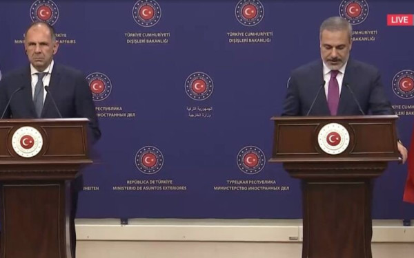 Γεραπετρίτης για συνάντηση με Φιντάν: Συμφωνήσαμε τον οδικό χάρτη για πολιτικό διάλογο