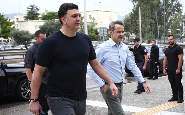 Συνάντηση Μητσοτάκη - Κικίλια στο Μαξίμου