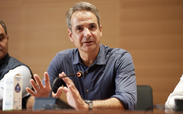 Μητσοτάκης από Λάρισα: Δεν το βάζουμε κάτω - Θα ξαναχτίσουμε αυτά που η φύση με μανία κατέστρεψε