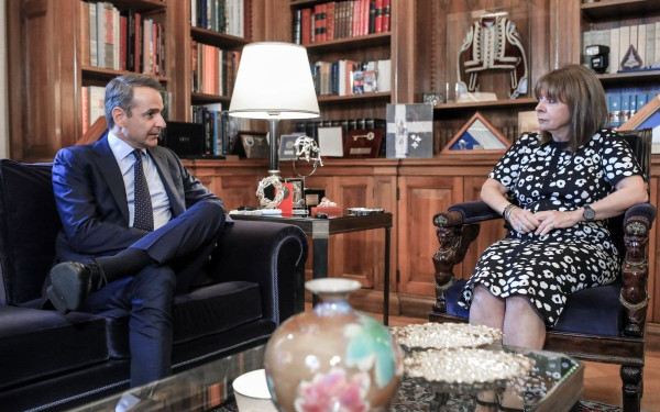 Κ. Μητσοτάκης: Στην Πρόεδρο της Δημοκρατίας σήμερα ο πρωθυπουργός