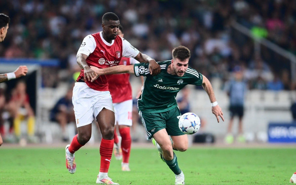 Παναθηναϊκός - Μπράγκα 0-1: Η πρόκριση στους ομίλους του Champions League έμεινε όνειρο (βίντεο)