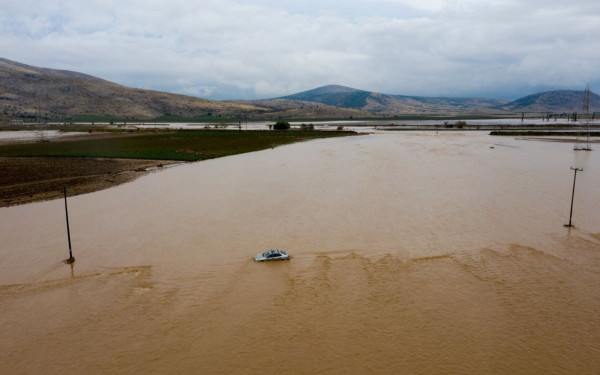 Κακοκαιρία Daniel: Μήνυμα του 112 για εκκένωση λόγω υπερχείλισης του Πηνειού