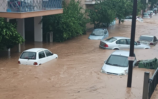 Κακοκαιρία «Daniel»: Σε Θεσσαλία και Αργολίδα τα μεγαλύτερα ύψη βροχής σήμερα