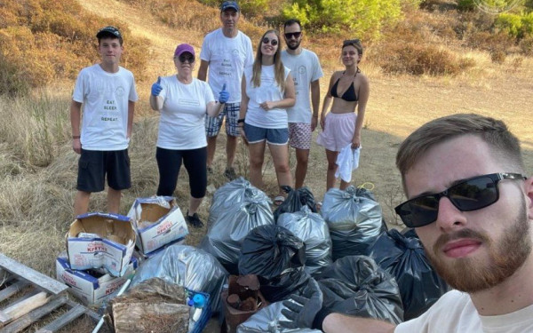 Χαλκιδική: Καθάρισαν στο Νέο Μαρμαρά οι Cleaningans