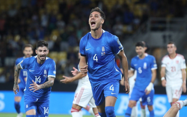 Ελλάδα - Γιβραλτάρ 5-0: Πεντάρα σε στιλ προπόνησης και ραντεβού τον Οκτώβριο (βίντεο)