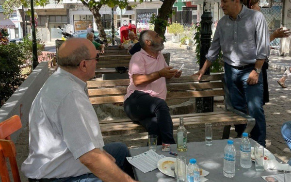 Στην Άνω Πόλη ο Σπύρος Πέγκας: «Η περιοχή χρειάζεται ολοκληρωμένο σχέδιο και όχι σημειακές παρεμβάσεις» 