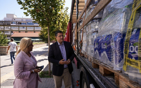 H ΠΚΜ στέλνει στη Θεσσαλία 130 τόνους τρόφιμα και νερά