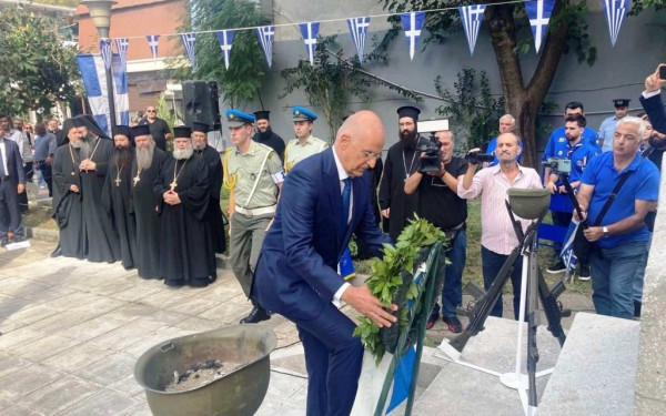 Ν. Δένδιας από Δράμα: Η Ελλάδα πυλώνας σταθερότητας και γέφυρα διασύνδεσης με την Ευρώπη