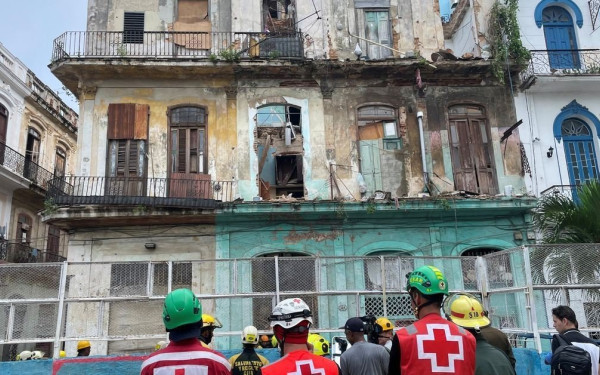 Κούβα: 1 νεκρός και 2 αγνοούμενοι μετά την κατάρρευση κτιρίου στην Αβάνα