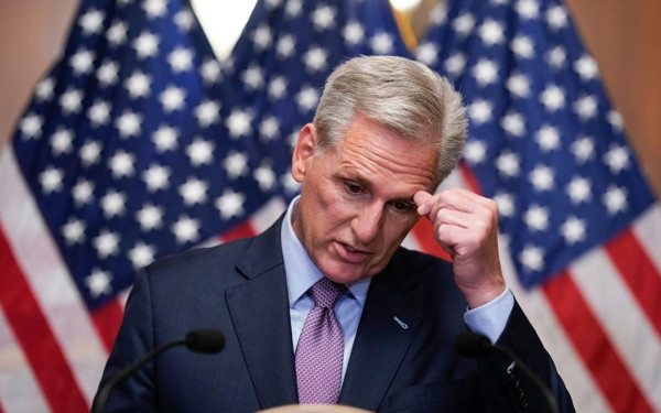 ΗΠΑ: Εξέλιξη άνευ προηγουμένου στην ιστορία του Κογκρέσου - Παύθηκε ο Μακάρθι από πρόεδρος της Βουλής των Αντιπροσώπων (βίντεο)