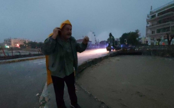 Μπέος: «Τι καλημέρα ρε παιδιά; Μιλάμε για καταστροφή του Νώε - Όλος ο Βόλος έγινε λίμνη»