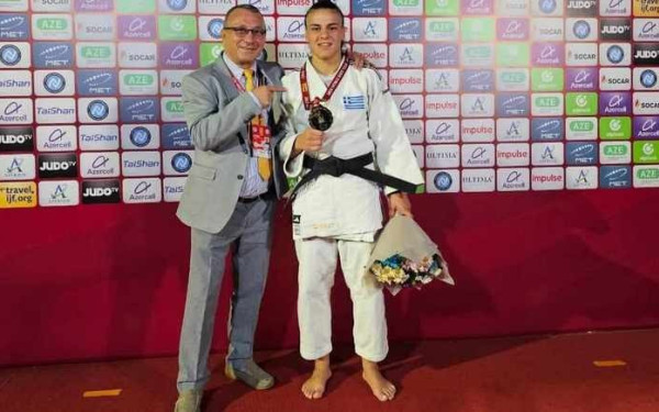 Τζούντο: Χρυσό μετάλλιο στο γκραν σλαμ του Μπακού η Τελτσίδου