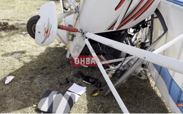 Πτώση μονοκινητήριου αεροσκάφους στη Θήβα - Νεκρός ο πιλότος (βίντεο & φωτ.)