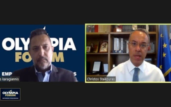 Χρ. Σταϊκούρας από Olympia Forum IV: Έχουμε ακόμα ανοικτά μέτωπα στην Θεσσαλία