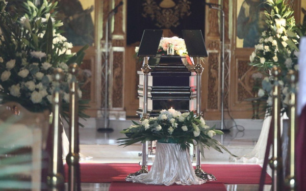 Πλήθος κόσμου στην επιμνημόσυνη δέηση για τον Γιάννη Ιωαννίδη στην Αθήνα (φωτ.)