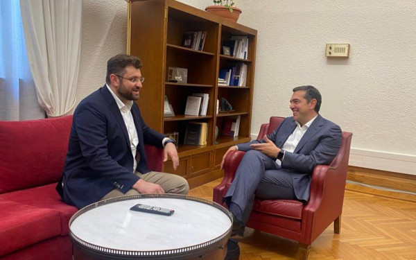 Αλέξης Τσίπρας: Συνάντηση με τον Κώστα Ζαχαριάδη