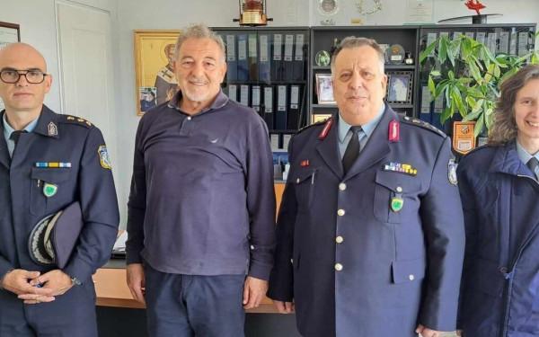 Συνάντηση του δημάρχου Θέρμης με την ηγεσία της ΕΛ.ΑΣ. και της Τροχαίας στη Θεσσαλονίκη