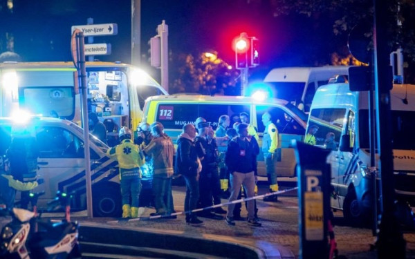 Βρυξέλλες: Δύο νεκροί από πυροβολισμούς - Δείτε βίντεο από τη στιγμή της επίθεσης Βρυξέλλες: Δύο νεκροί από πυροβολισμούς - Δείτε βίντεο από τη στιγμή της επίθεσης