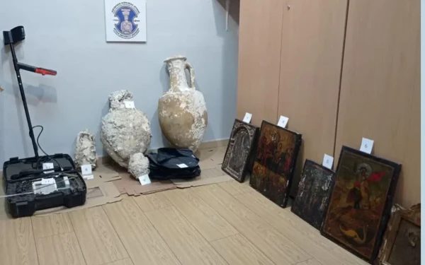 Ιωάννινα: Δύο συλλήψεις για κατοχή αρχαιοτήτων (φωτ.)