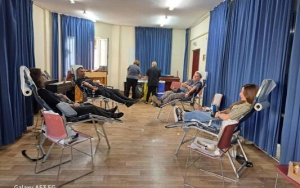 Εβδομήντα φιάλες αίμα από τις εθελοντικές δράσεις σε Θέρμη και Βασιλικά