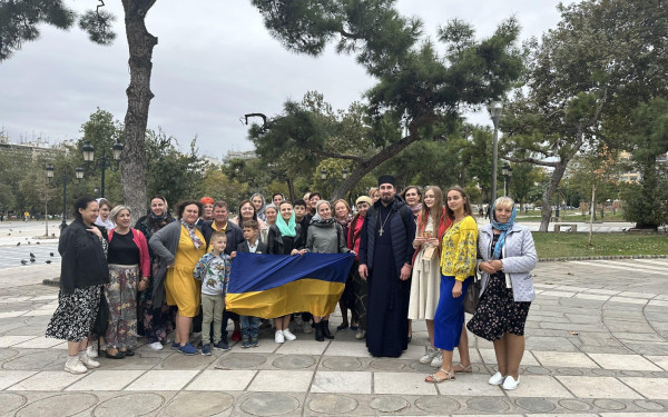 Θεσσαλονίκη: Οι γυναίκες της Ουκρανίας προσεύχονται για την ειρήνη στον κόσμο	