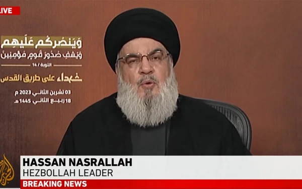 Διάγγελμα ηγέτη της Χεζμπολάχ: «Μόνο οι ΗΠΑ μπορούν να σταματήσουν τον πόλεμο»