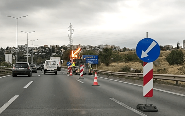Θεσσαλονίκη: Ήπια η πρεμιέρα των έργων για το FlyOver - ΑΥΤΟΨΙΑ του makthes.gr - ΔΕΙΤΕ live πως εξελίσσεται η κυκλοφορία