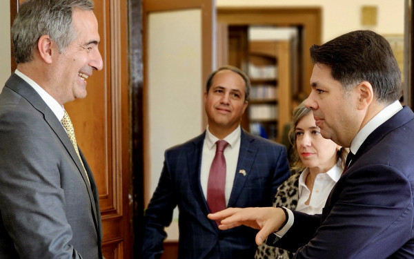 Θεσσαλονίκη: Συνάντηση του Υφυπουργού Μακεδονίας και Θράκης με τον Πρέσβη των ΗΠΑ στην Ελλάδα	