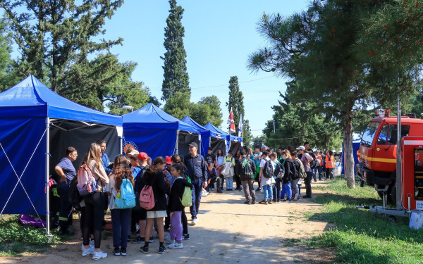 Εν δράσει μαζί Πολιτική Προστασία και 2ο δημοτικό σχολείο Συκεών