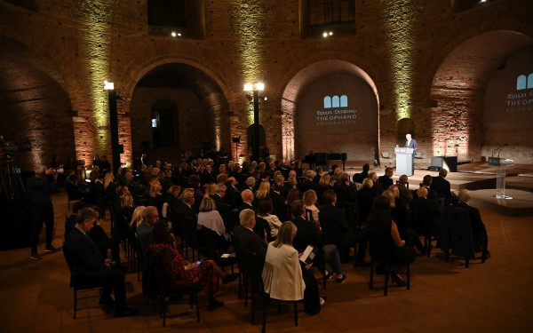 Θεσσαλονίκη: Στον γενικό γραμματέα του ΟΗΕ, Α. Γκουτέρες το βραβείο «Αυτοκράτειρα Θεοφανώ» (βίντεο & φωτ.)