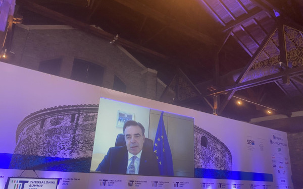 Μ. Σχοινάς στο Thessaloniki Summit: Στα δυτικά Βαλκάνια το επόμενο γεωπολιτικό παιχνίδι